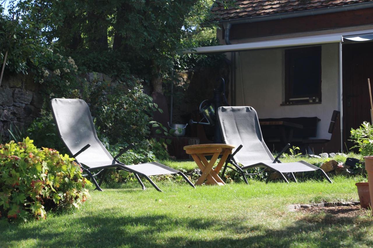 Ferienhaus Burgblick Munzenberg Екстер'єр фото