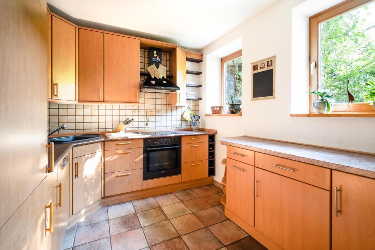 Ferienhaus Burgblick Munzenberg Екстер'єр фото